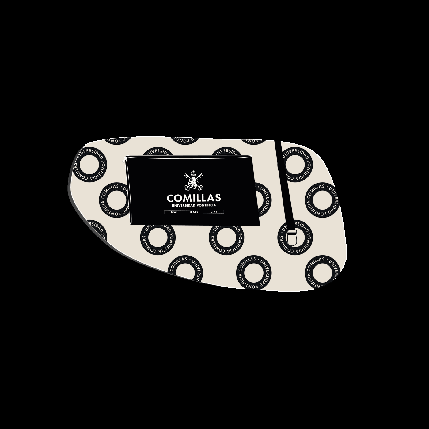 Comillas 米黑满版里布