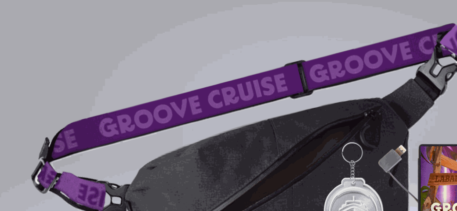 Groove Cruise 紫色织带定制方案与包体样图
