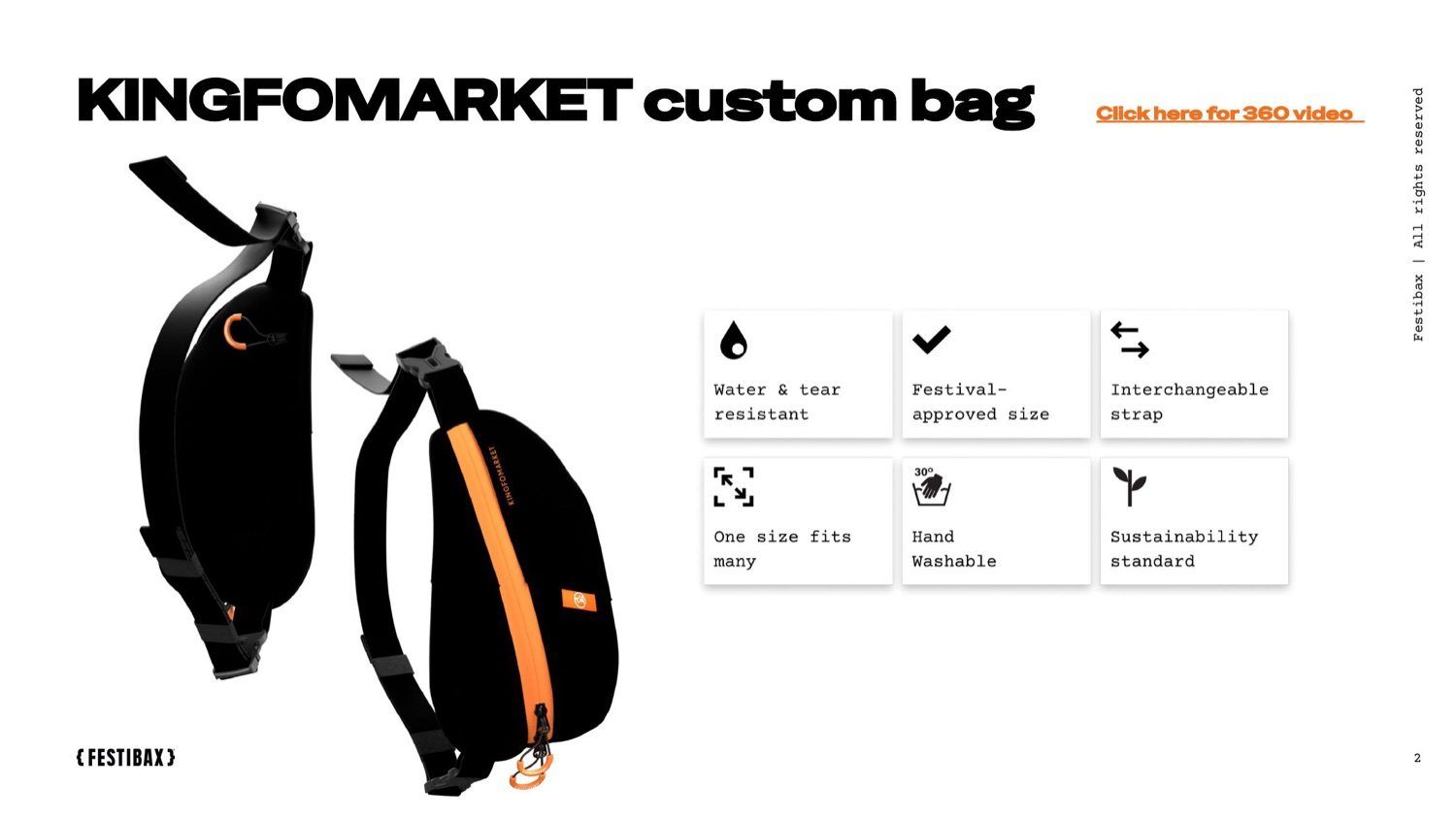 KingfoMarket 黑橙定制包方案